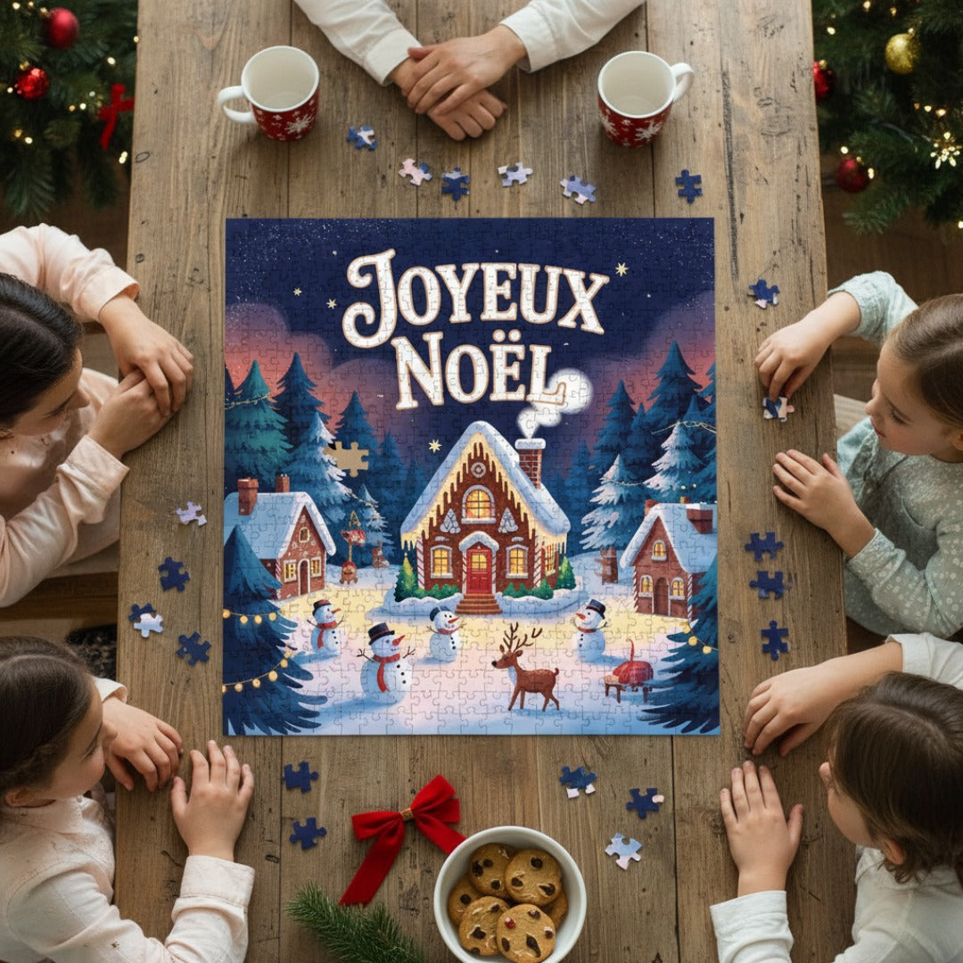Puzzle personnalisé Noël