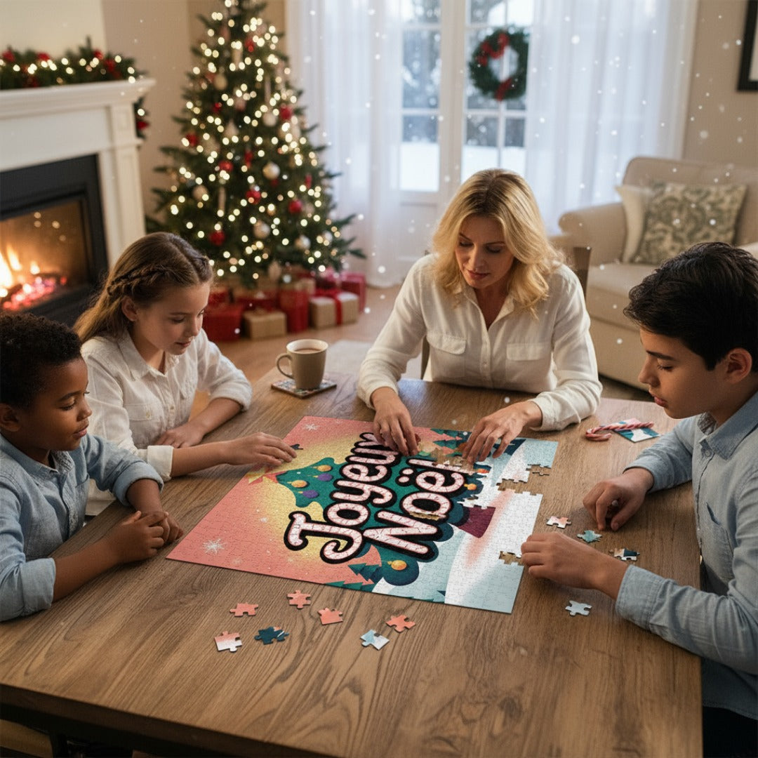 Puzzle personnalisé Noël