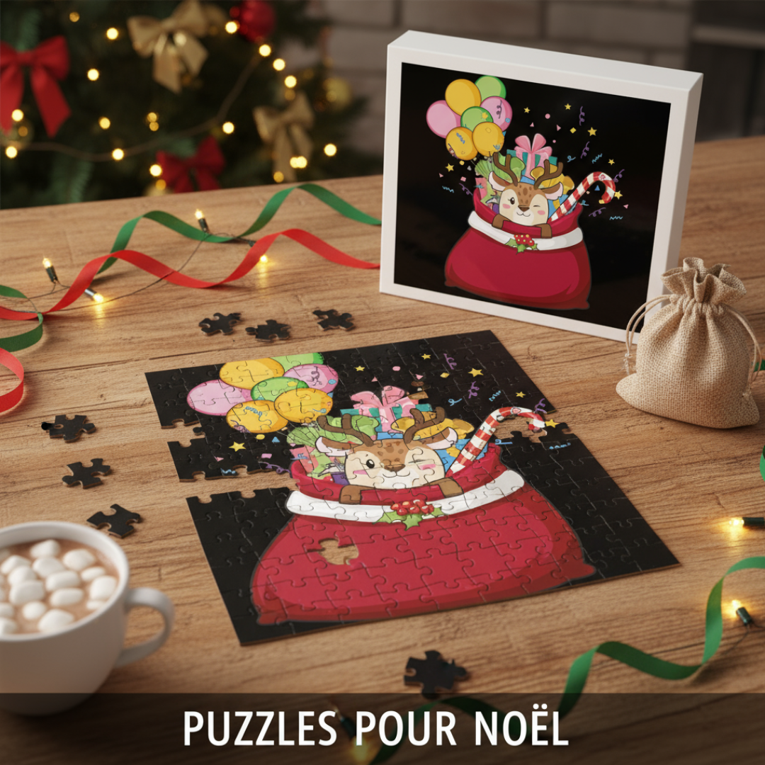 Puzzle personnalisé Noël