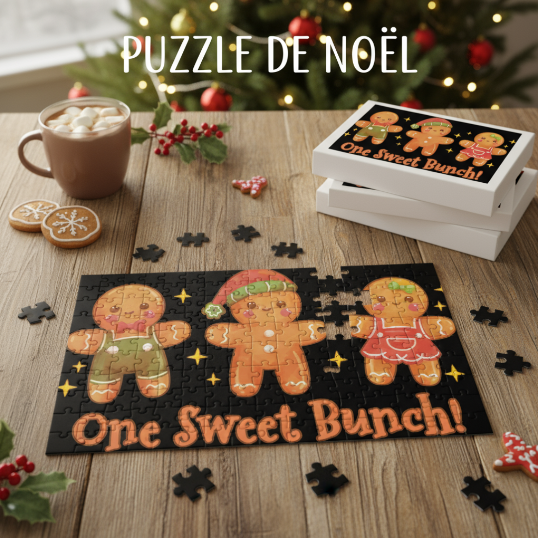 Puzzle personnalisé Noël