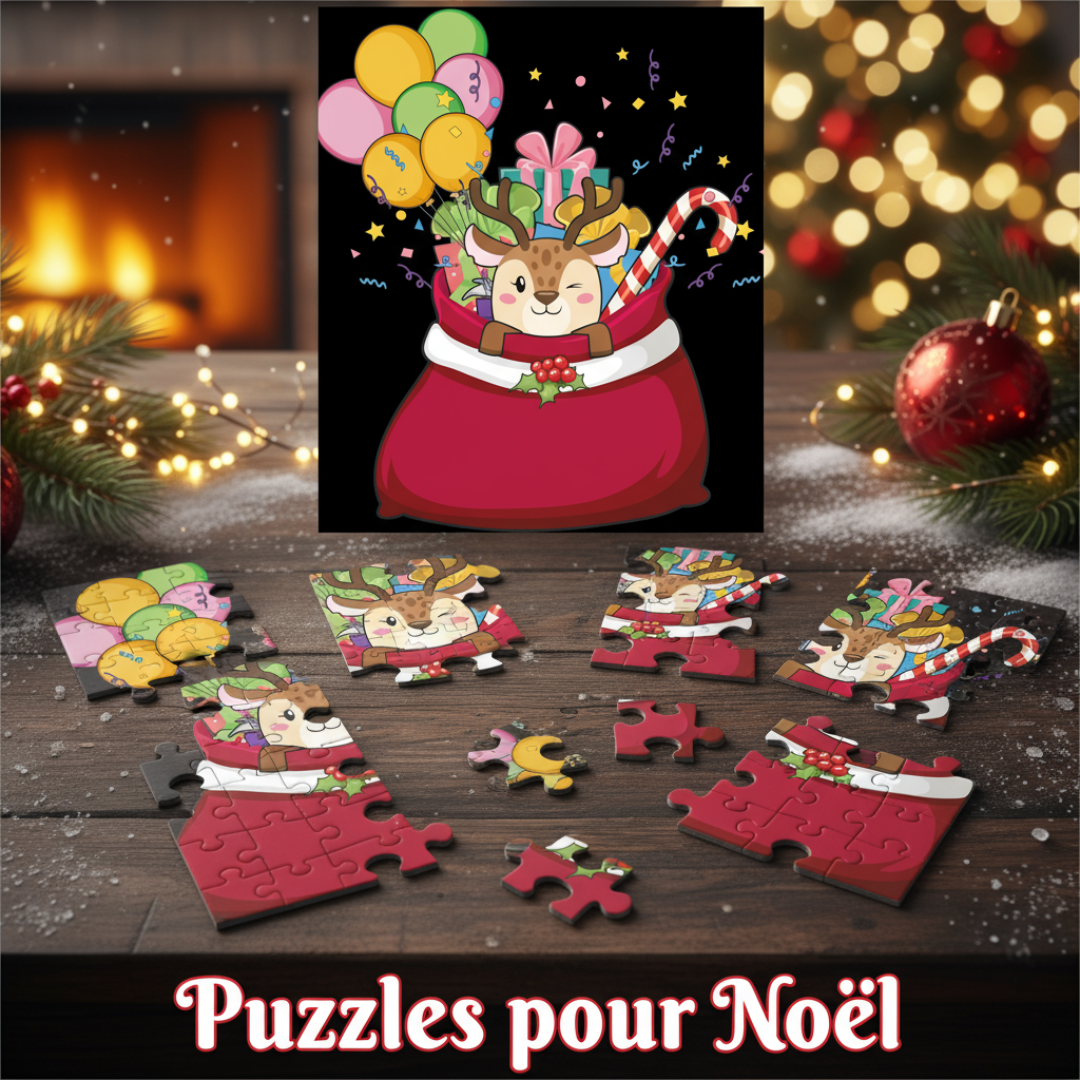 Puzzle personnalisé Noël