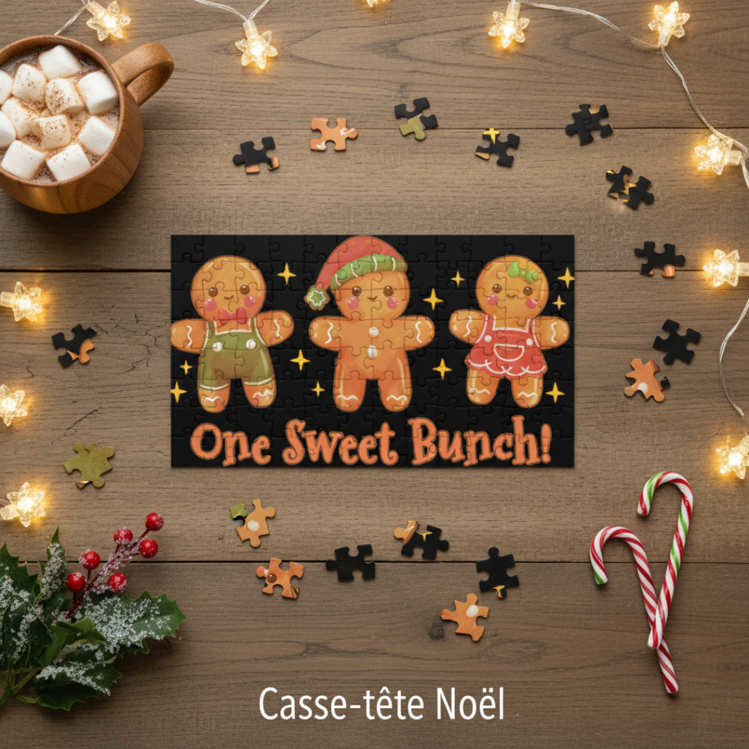 Puzzle personnalisé Noël