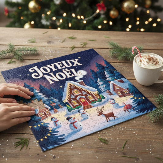 Puzzle personnalisé Noël