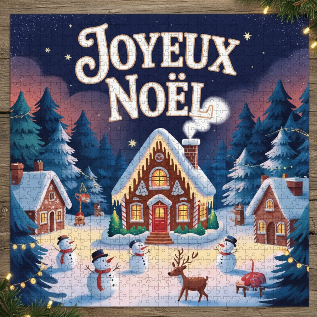 Puzzle personnalisé Noël