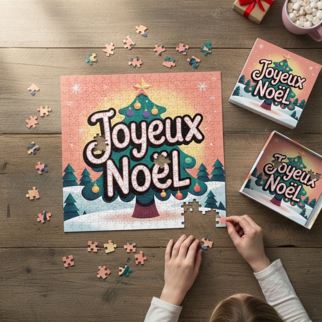 Puzzle personnalisé Noël