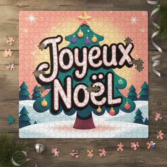 Puzzle personnalisé Noël